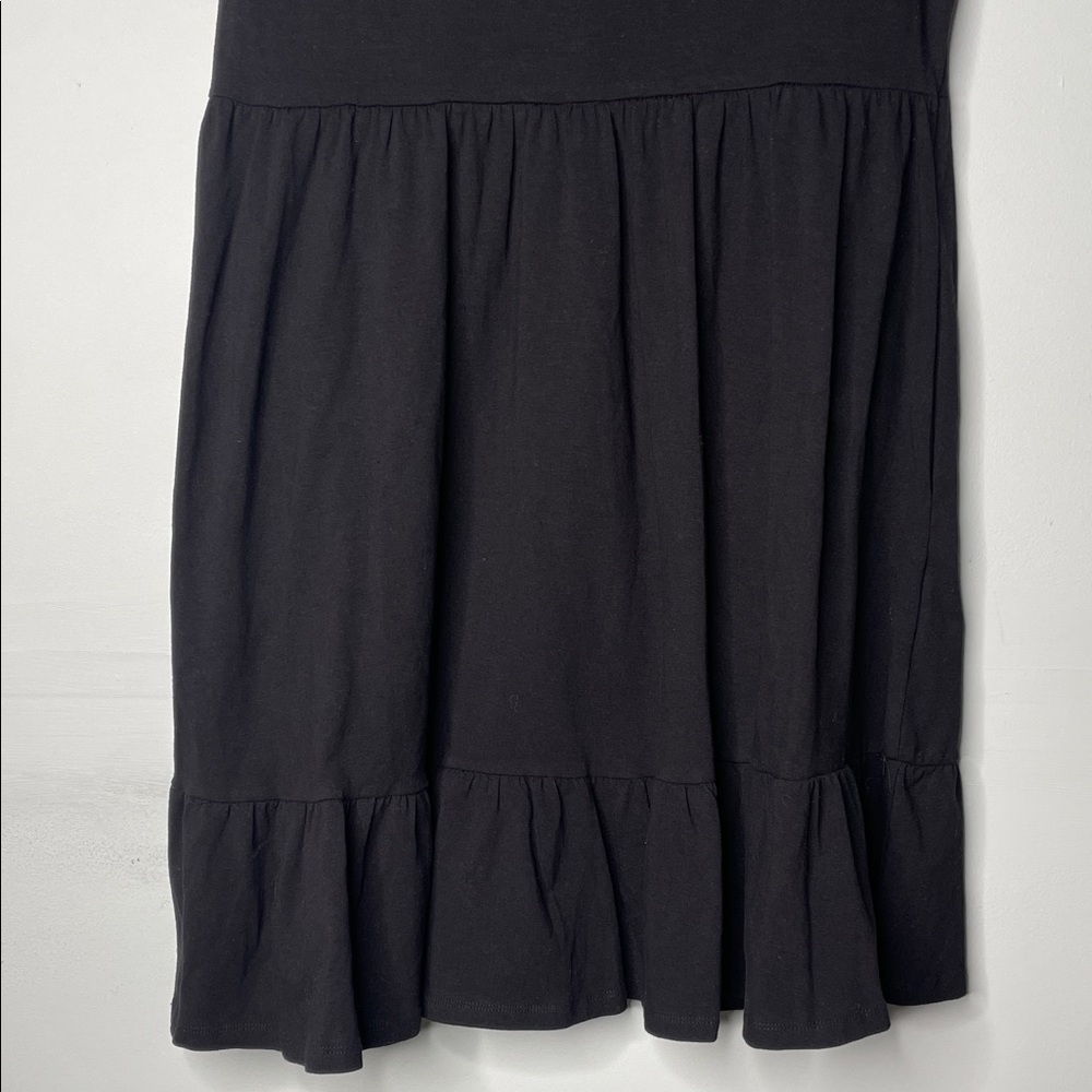 Lulu's Black Mini Dress with Ruffle Sleeves - Picture 9 of 10